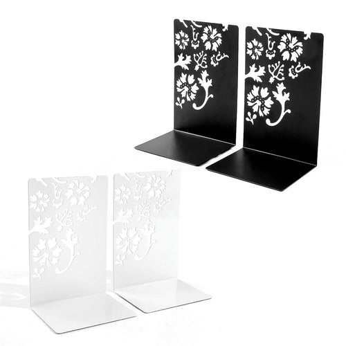 Dekorative blumeninspirierten Buchstützen