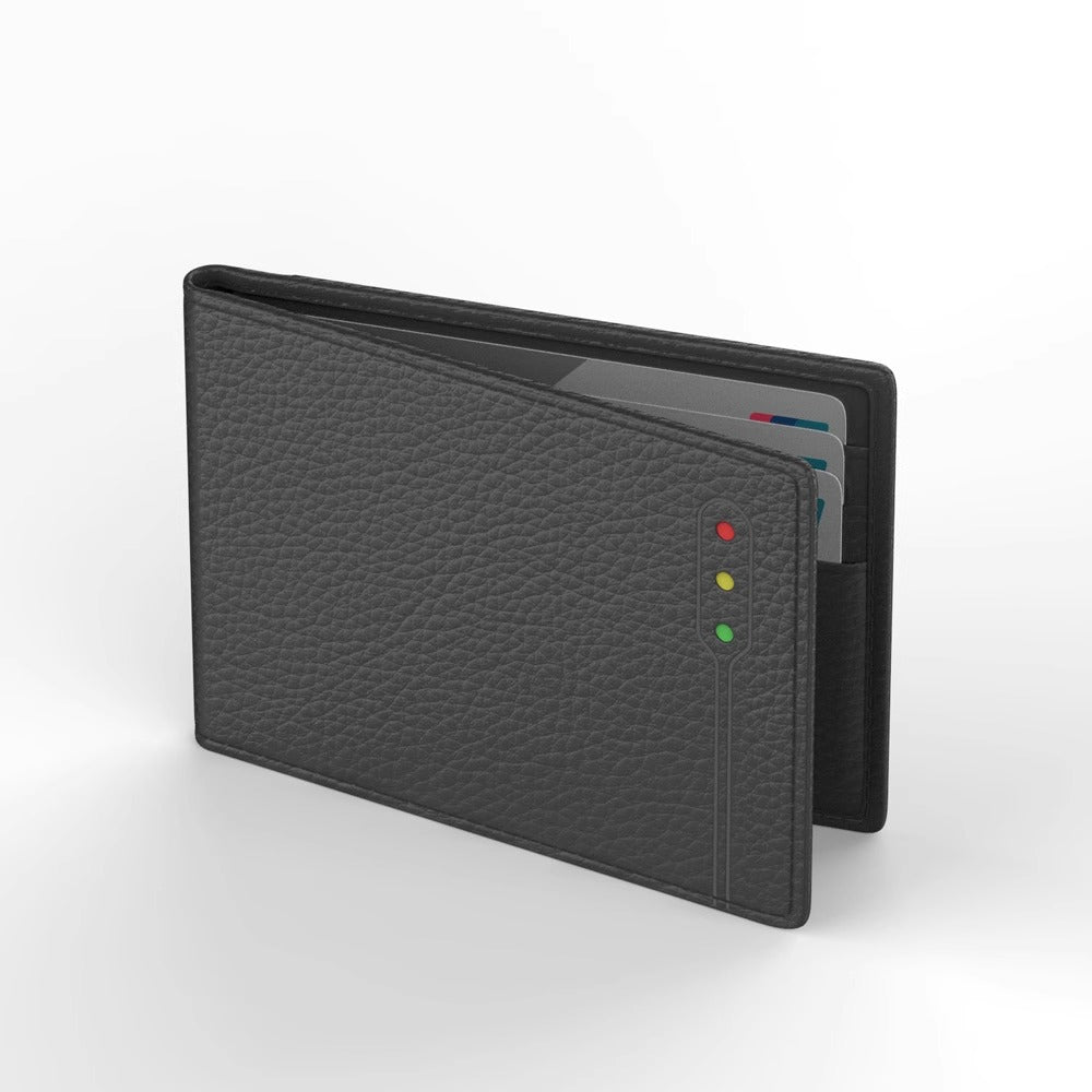 RFID-blockierende Leder-Kartenhalter Karnz