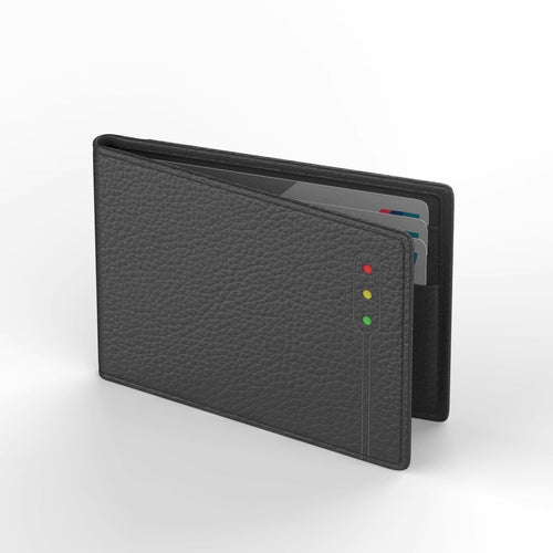 RFID-blockierende Leder-Kartenhalter Karnz