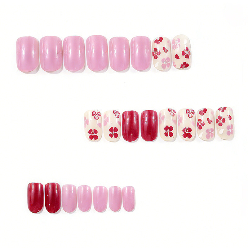 Florale dekorative Gel-Nagelerweiterungen Karnz