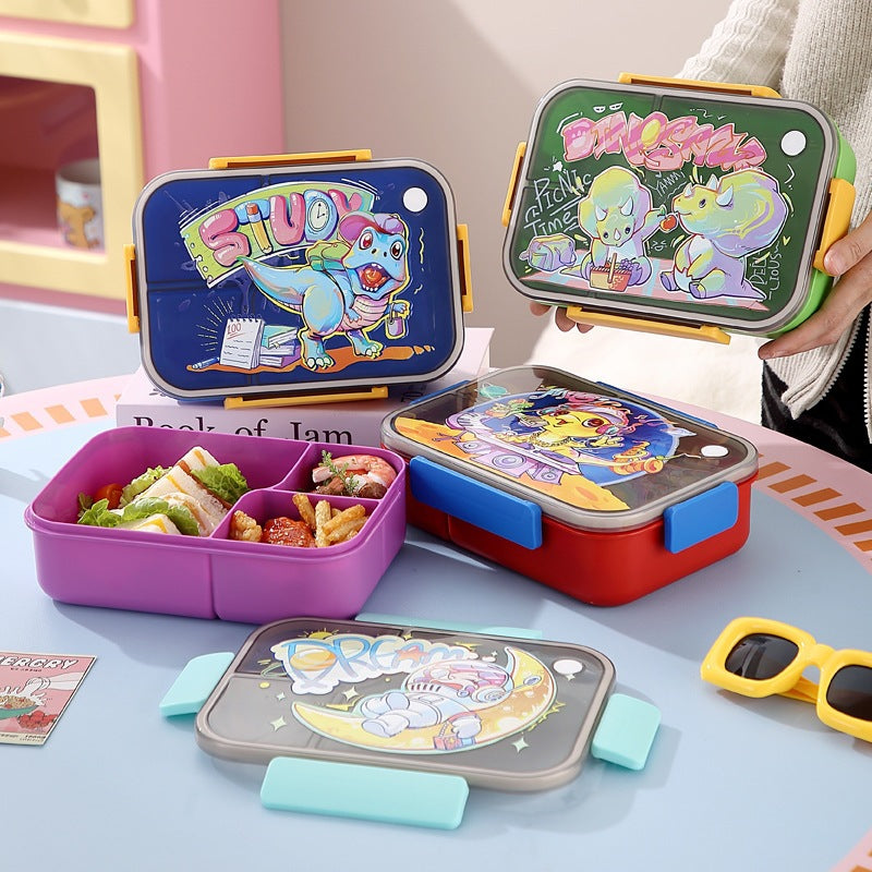 Spaß-Themen Cartoon Bento Lunchbox