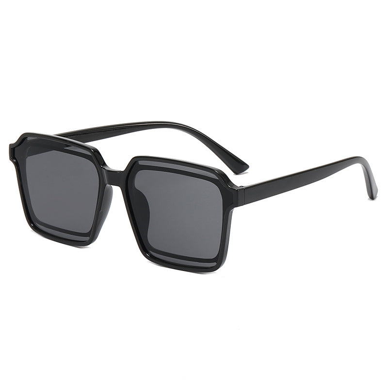 Damen elegante quadratische Sonnenbrille mit robustem Rahmen Karnz
