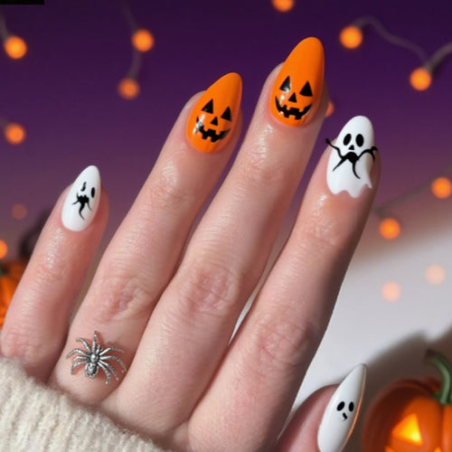 Halloween-Themen Künstlerische Nagelverbesserungen Karnz