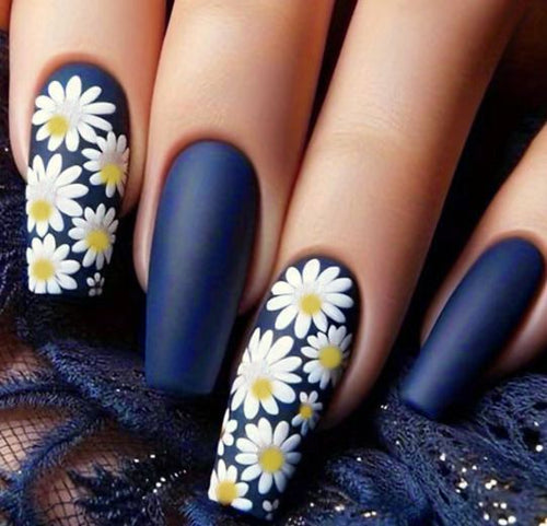 Florale Design Acryl Nagelkunst Verbesserungen Karnz