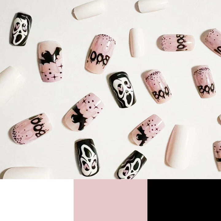 Halloween Kunstnagelset mit kreativen Gruselmotiven Karnz