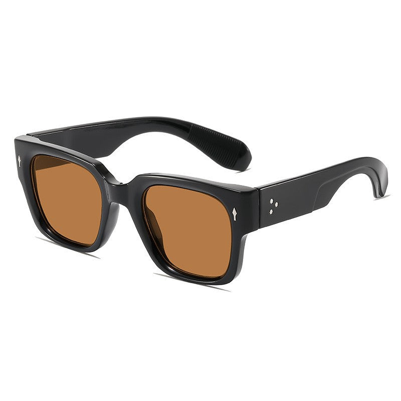 Bold Chunky Vintage Square Sonnenbrille Karnz