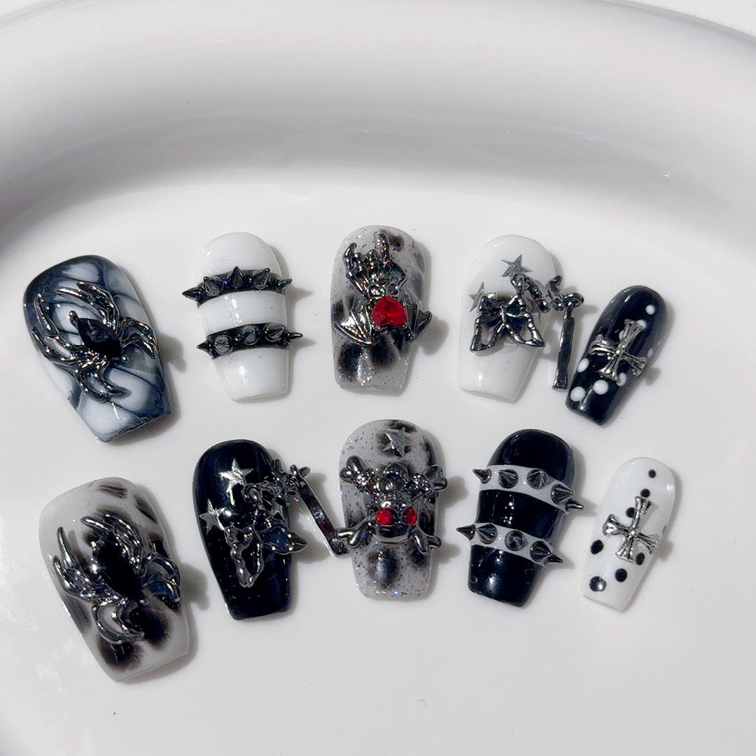 Gothic Nageldekorationsset