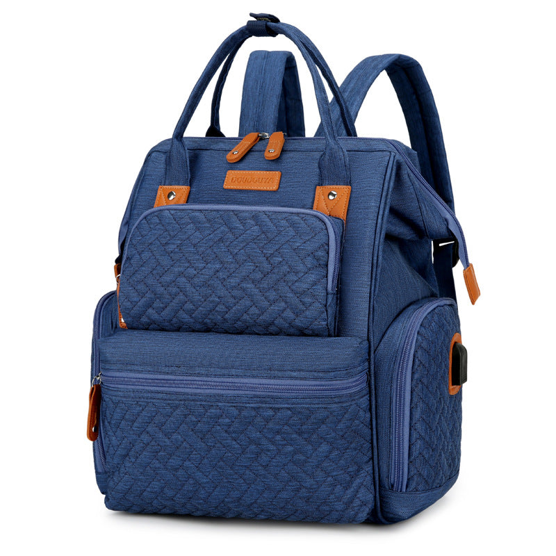 Ergonomischer Mehrfach-Fach-Wickelrucksack Karnz