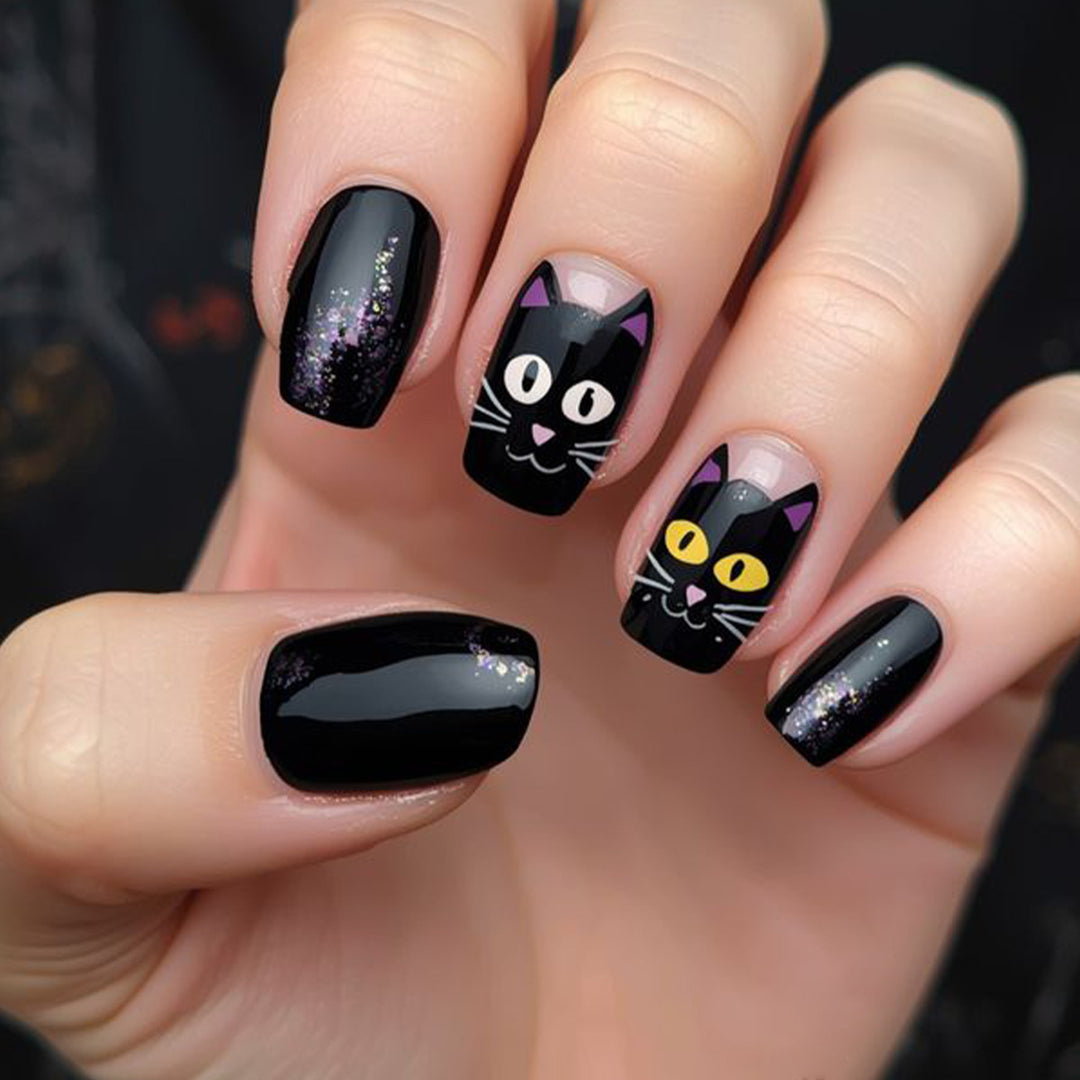 Kat-Themen 3D Nagelkunst Erweiterungen Karnz