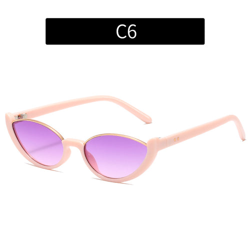 Modische Cat-Eye-Sonnenbrillen mit verlaufenden Gläsern
