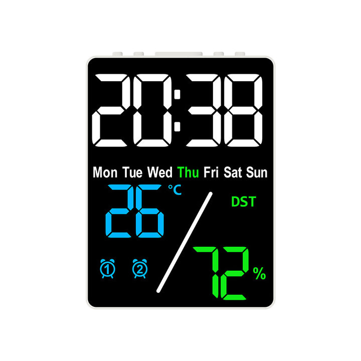 Digitaler Multifunktionswecker mit Hygrometer und Temperaturanzeige Karnz