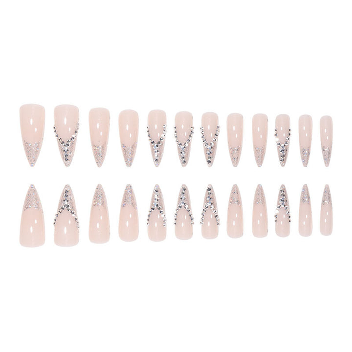 Glamouröse Stiletto-Nagelkunst-Erweiterungen Karnz