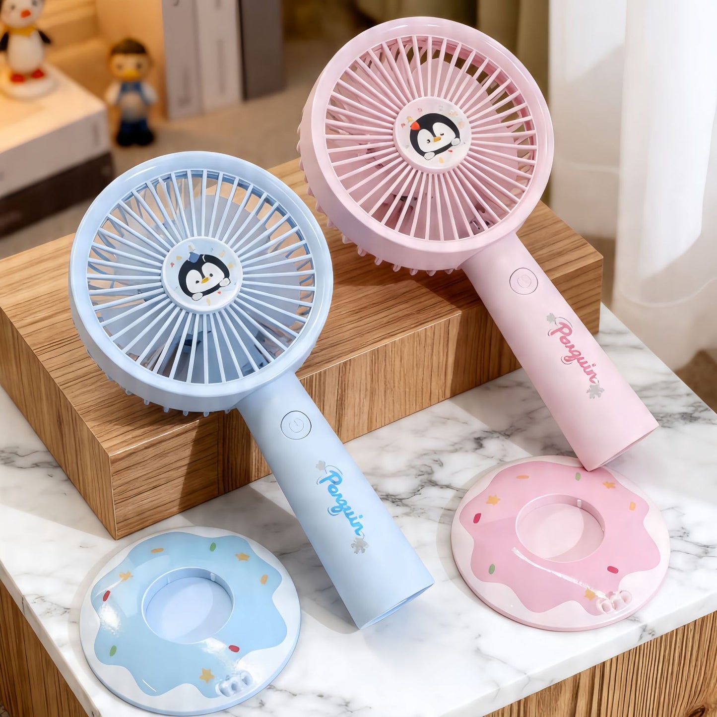 Damen tragbarer USB Tischventilator Karnz