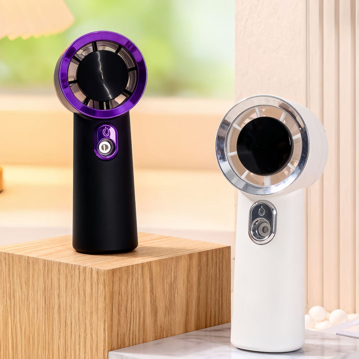 Damen Tragbarer USB Handventilator mit leistungsstarker Windtechnologie Karnz