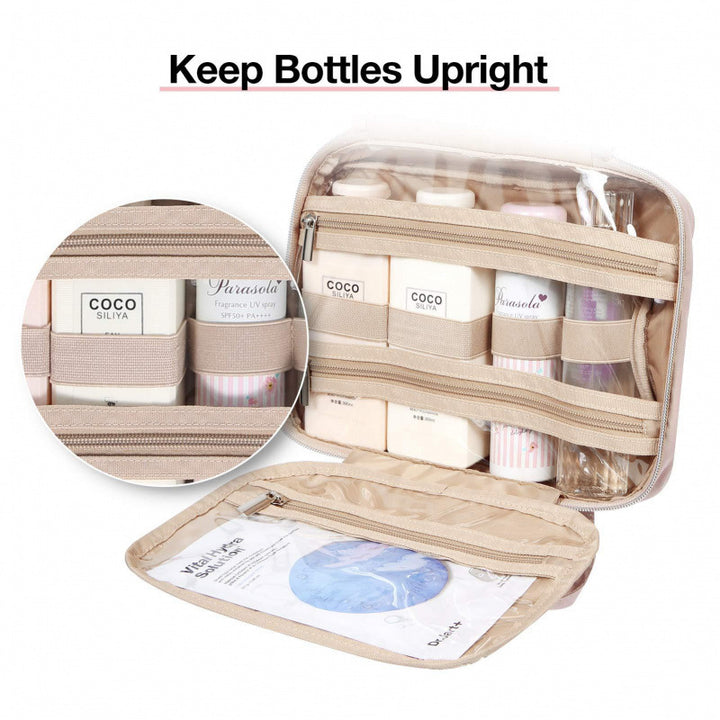 Kosmetik-Organizer Tasche mit Abnehmbarer Inneneinteilung Karnz