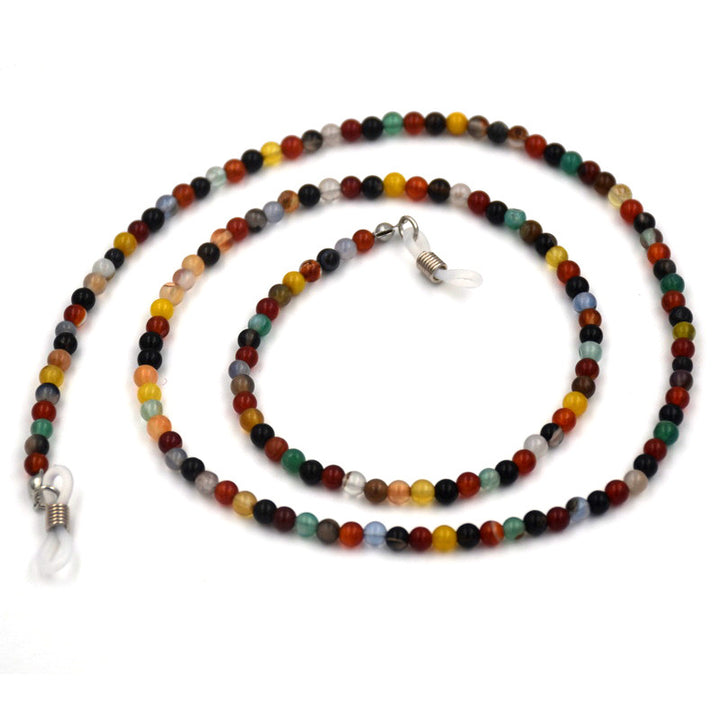 Edelstein-Besetzte Brillenretainer-Kette Karnz