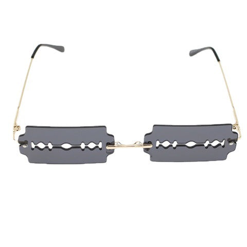 Damen Modische Retro-Sonnenbrille im einzigartigen Design Karnz
