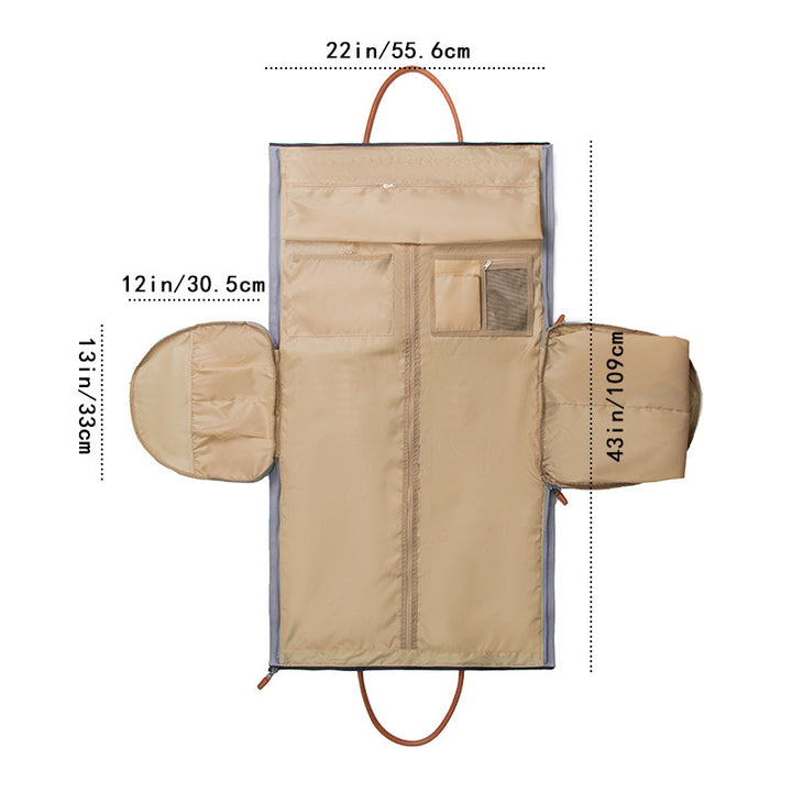 Elegante Reisetasche mit Praktischen Außentaschen Karnz