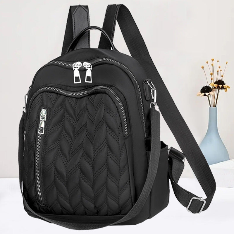 Damen gesteppter multifunktionaler Rucksack Karnz