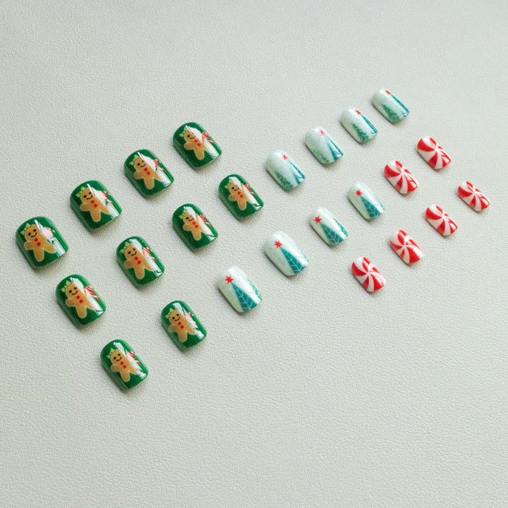 Festliches Feiertags-Themen-Nail Art Set  1790957993
