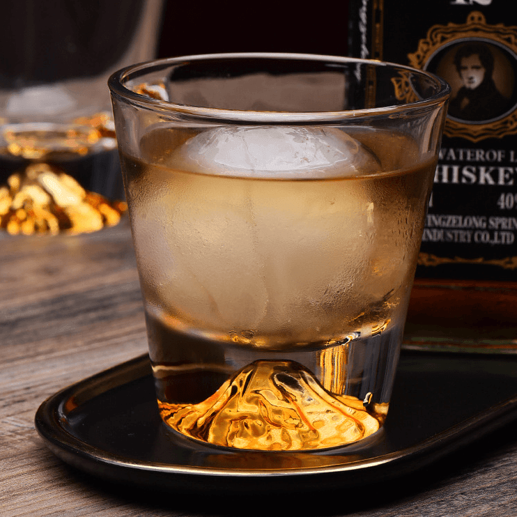 Japanischer Mount Fuji Whiskyglas-Sets | Karnz