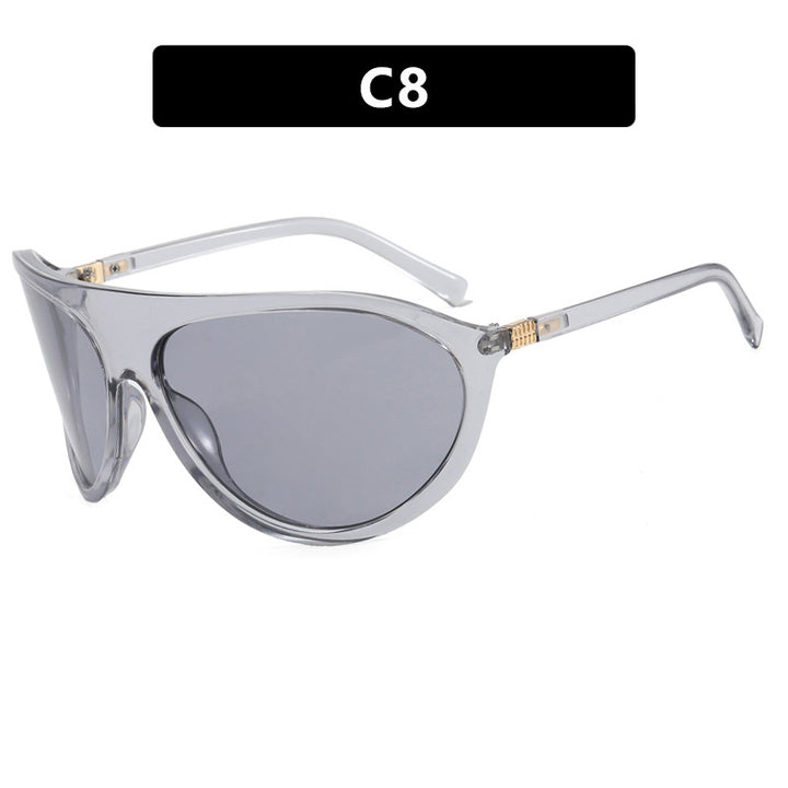 Damen Cat-Eye Sonnenbrille mit einzigartigem Design und schützendem UV-Filter Karnz