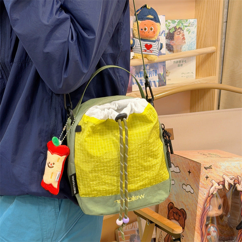 Kompakte stilvolle Kordelzug-Rucksack Karnz