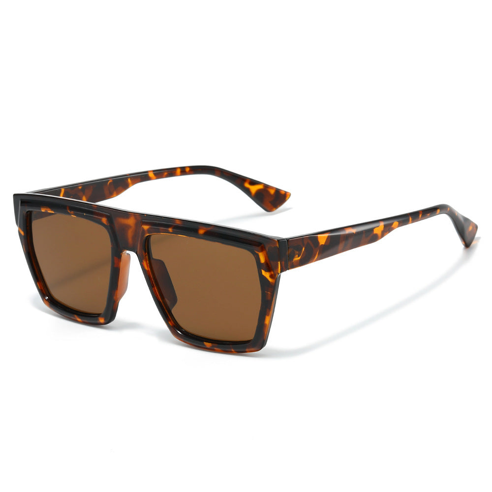Chic Übergroße Geometrische Rahmen Sonnenbrille Karnz