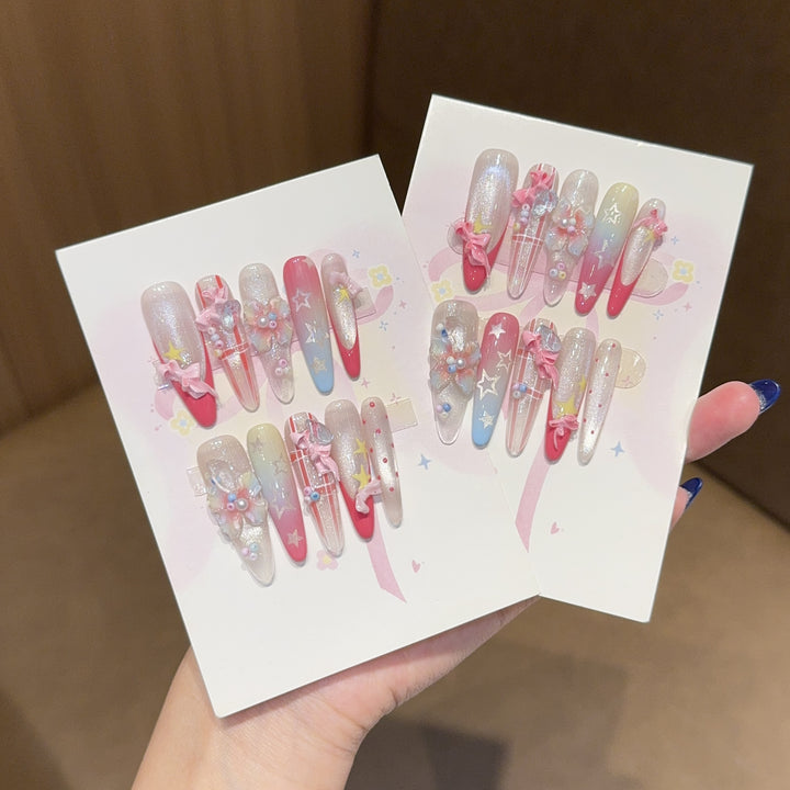 Künstliche Nagelspitzen mit Verspieltem Design Karnz