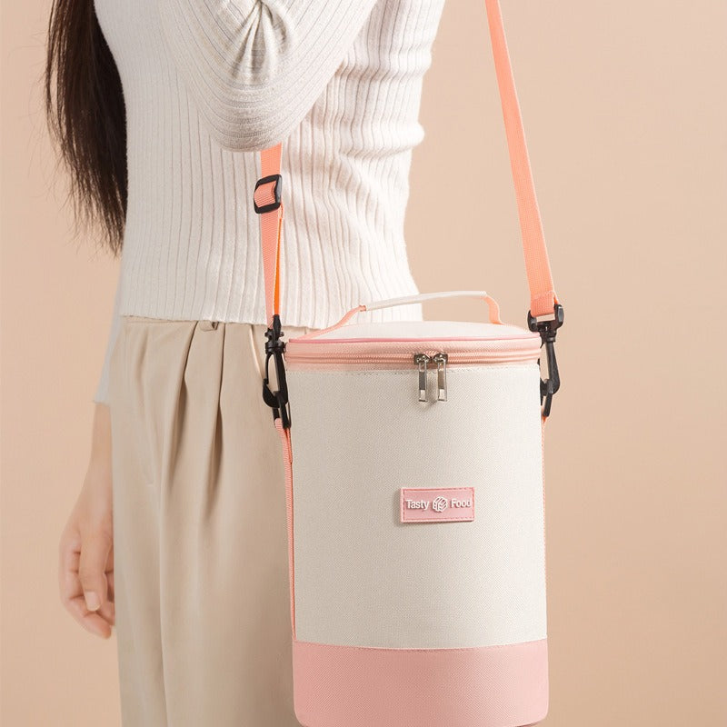 Isolierte Lebensmittelaufbewahrung Zylindertasche Karnz