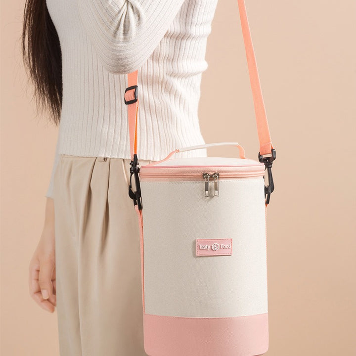 Isolierte Lebensmittelaufbewahrung Zylindertasche Karnz
