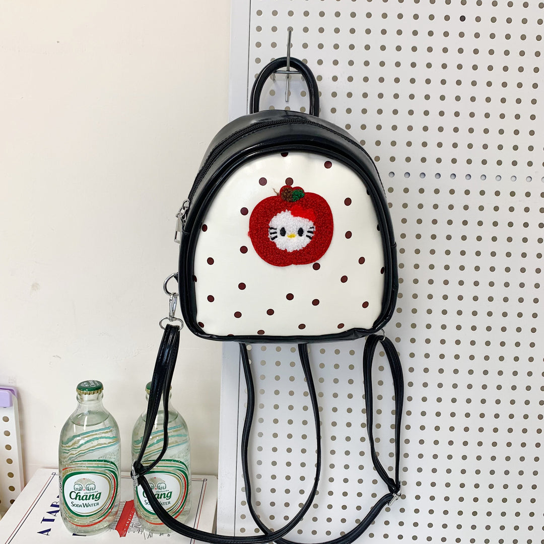 Plüsch Rucksack mit Fruchtigem Design und Verspielten Details Karnz