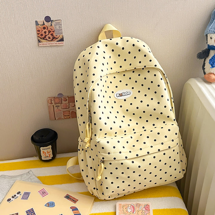 Stilvolle Punktmuster Leichte Rucksack Karnz