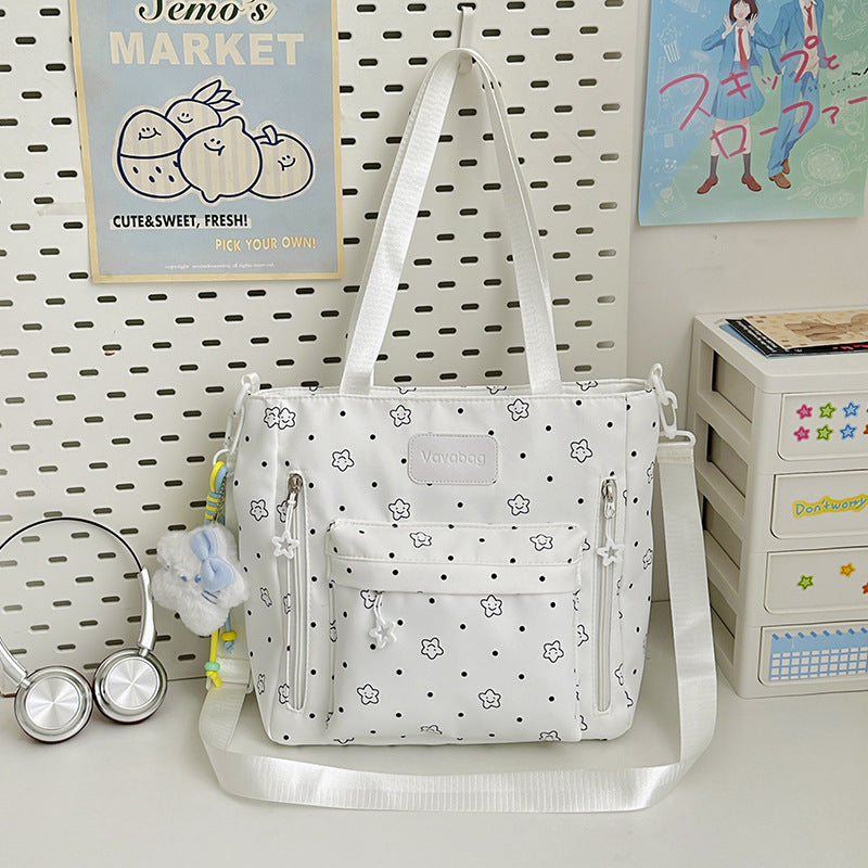 Trendige Floral Print Rucksack Karnz