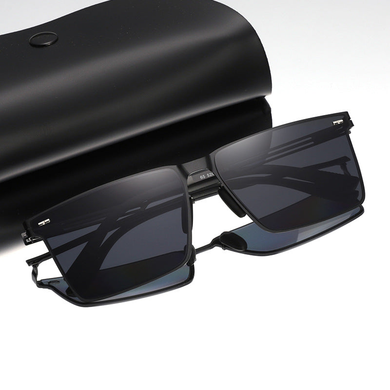 Modische Übergroße Sonnenbrille Karnz