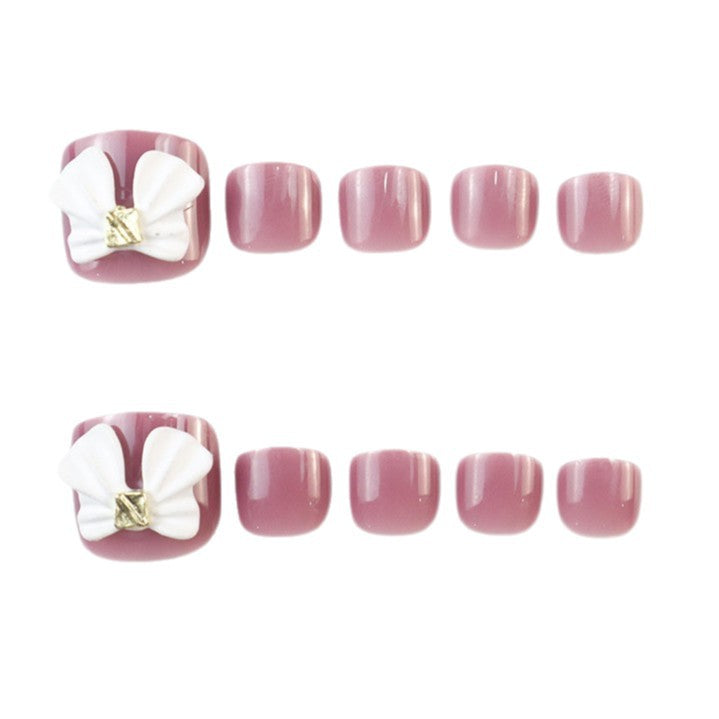 Künstlerisches Blumen Aufkleben Zehennagel Set