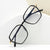 Damen modische quadratische Lesebrille mit goldenen Akzenten Karnz