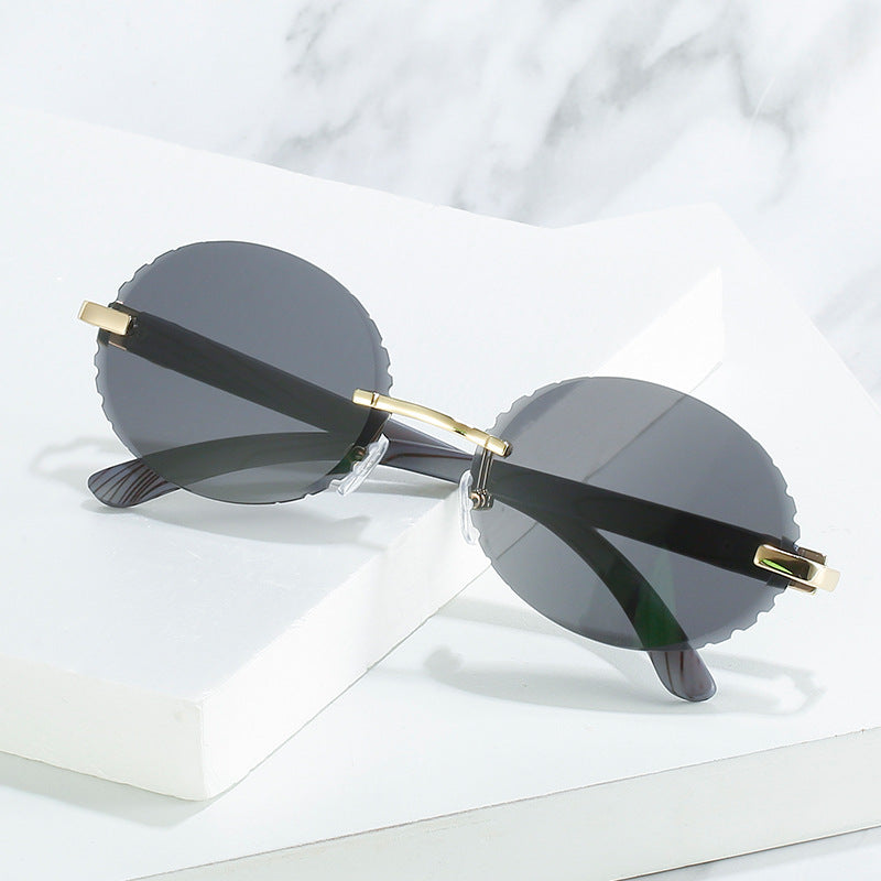 Runde Rahmen Mode Sonnenbrille Karnz
