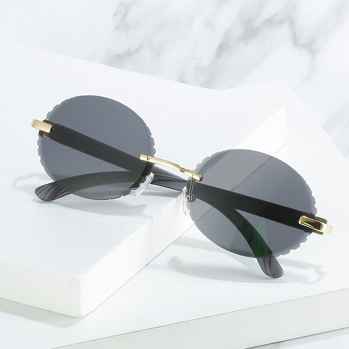 Runde Rahmen Mode Sonnenbrille Karnz