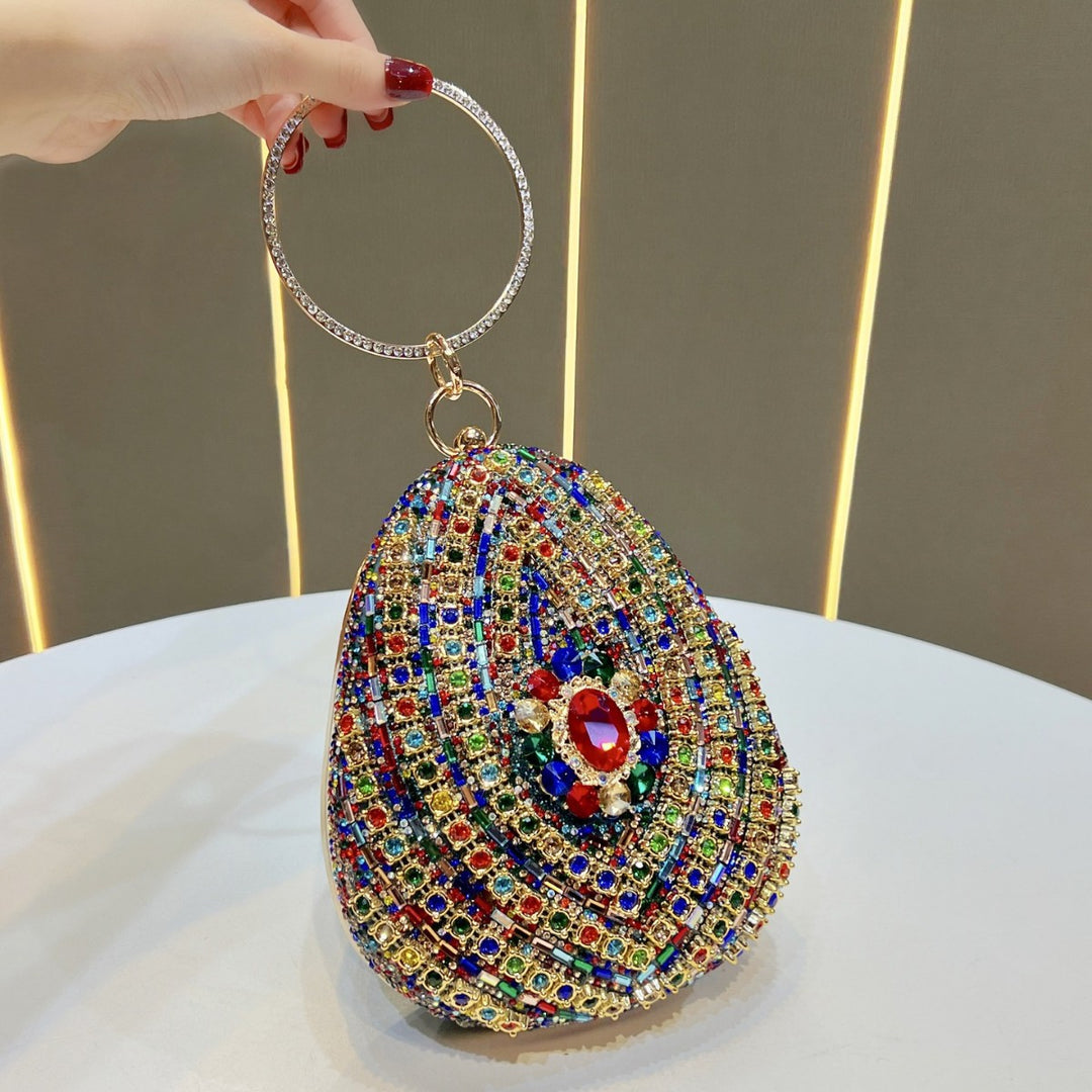 Dekorative Rhinestone Handtasche zum Halten