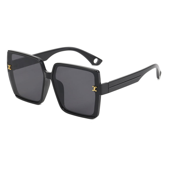 Damen modische quadratische Sonnenbrille mit luxuriösem Rahmen Karnz
