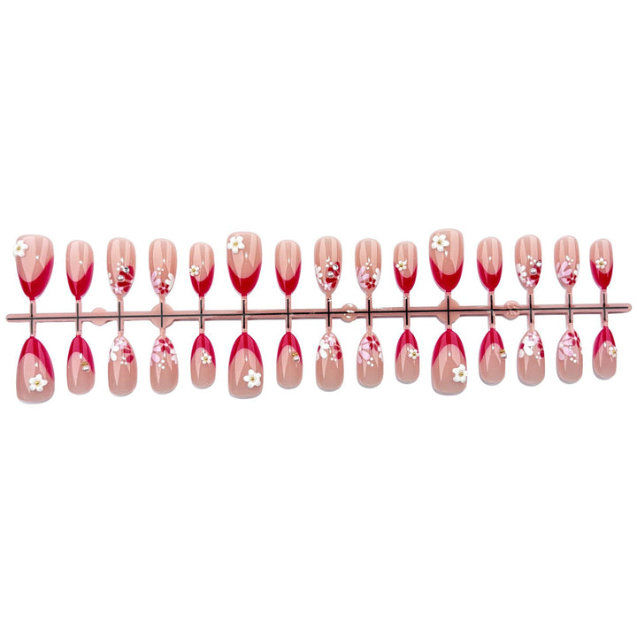 Florales Luxus Nageldesign Set