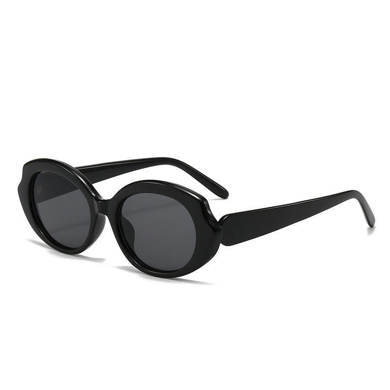 Damen modische runde Designer-Sonnenbrille Karnz