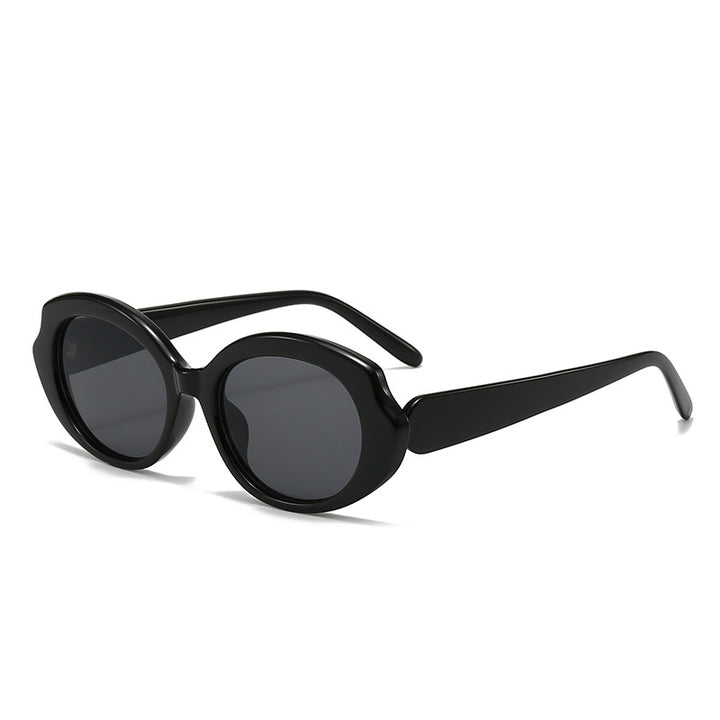 Damen modische runde Designer-Sonnenbrille Karnz