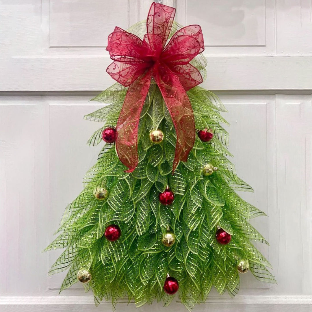 Festliche dekorative Weihnachtsbaum-Wandbehängung