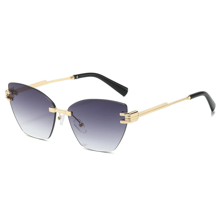 High-Fashion Gradient Shield Sonnenbrille Karnz