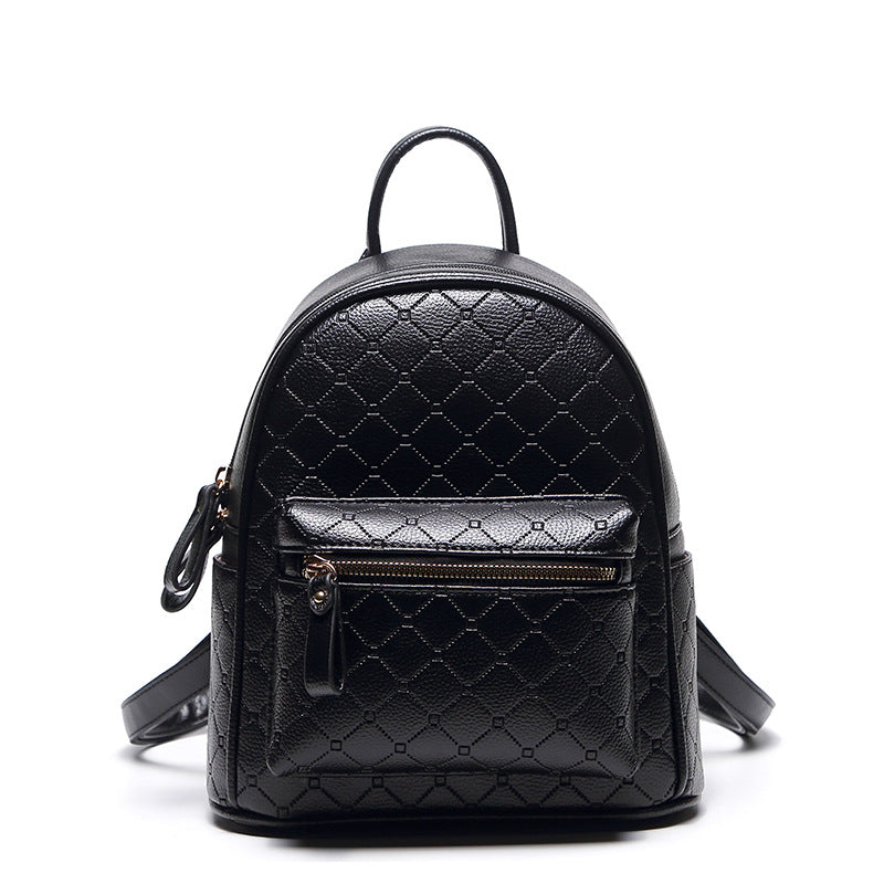 Stylische Strukturierte Mini-Rucksack Karnz