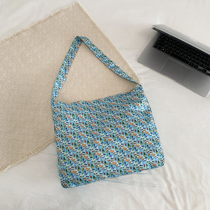 WoBlumenmuster Hobo Handtasche Karnz