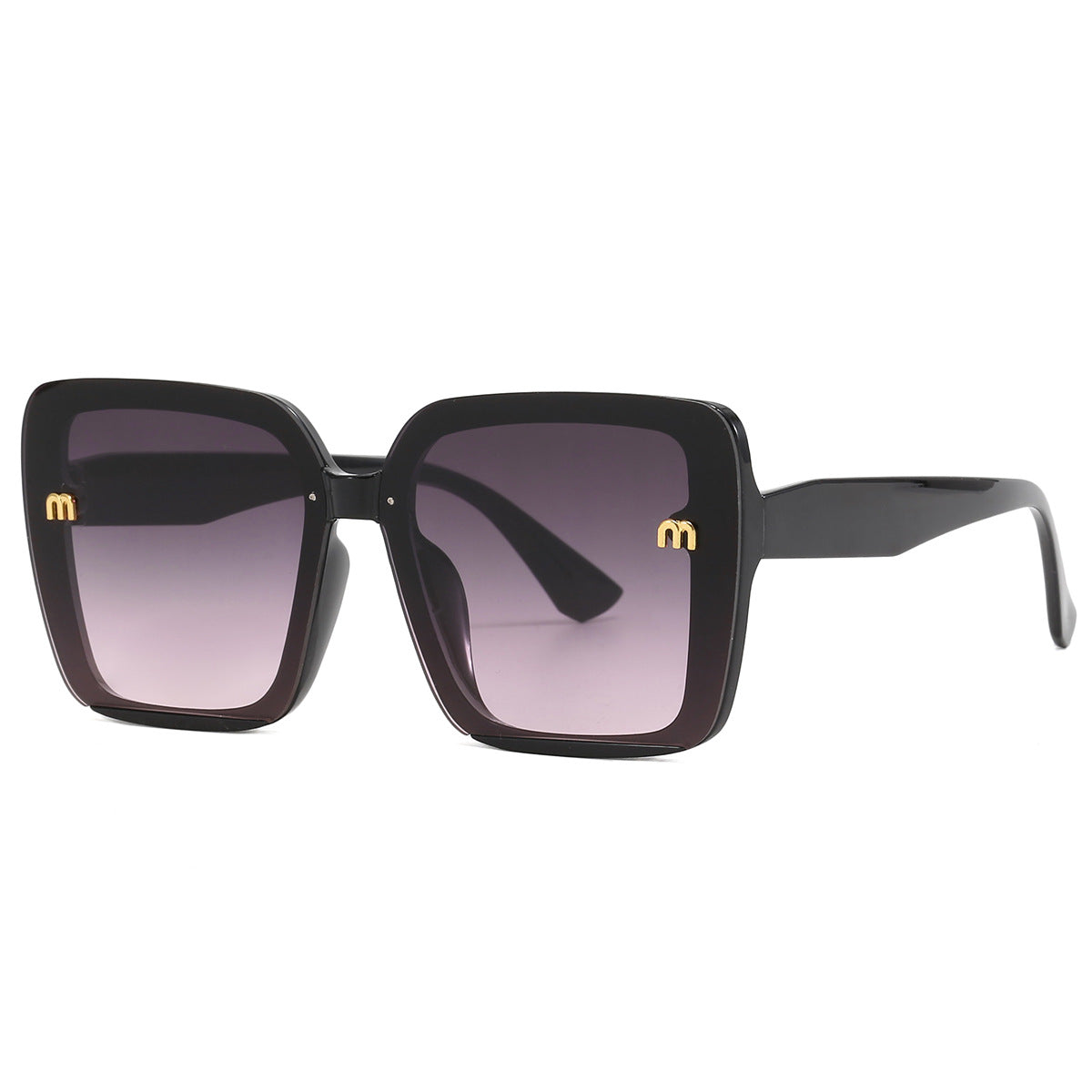 Damen quadratische Sonnenbrille mit elegantem Rahmen Karnz