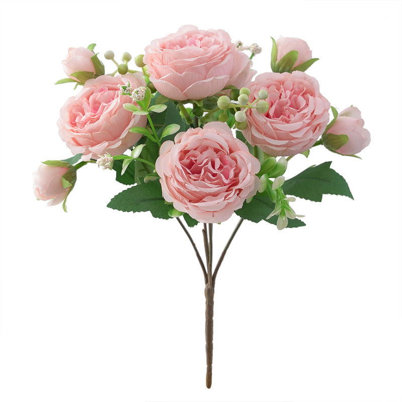 Elegante Kunstrosenstrauß